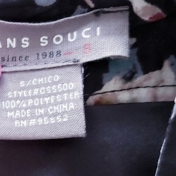 Maxi Floral lightweight Skirt by Sans Souci Sz Small - Picture 4 of 5